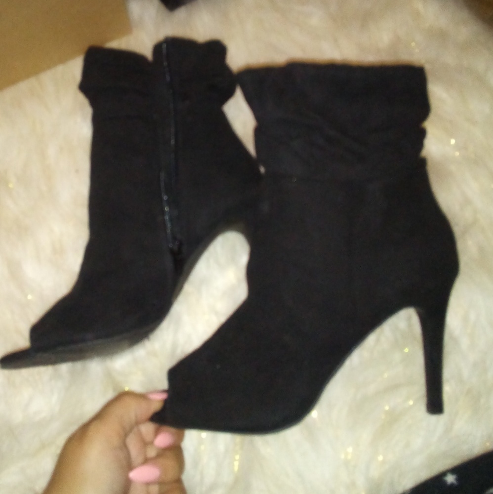New Bootie Heel Open Toe